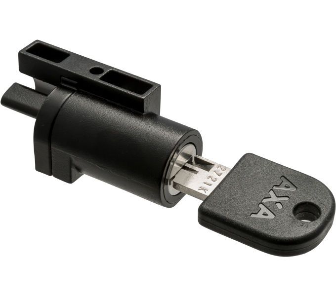 Axa - Schloss für Shimano BM-E8030 Halterung (BT-E8035, BT-E8035-L, BT-E8036 Akkus)