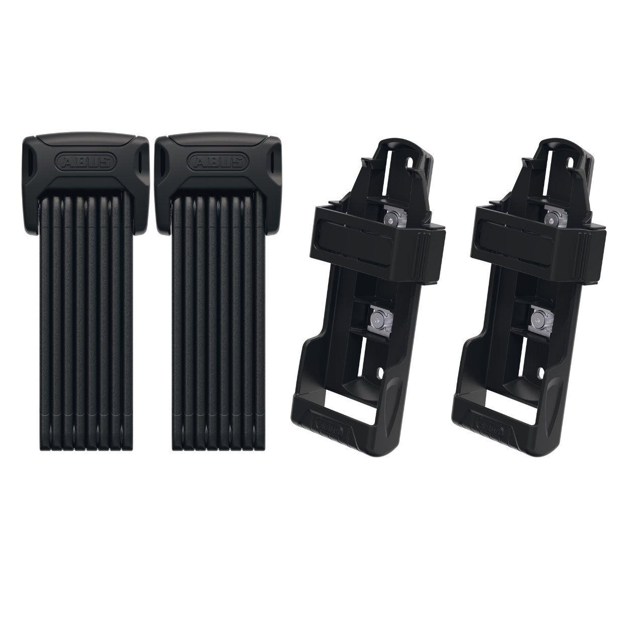 ABUS - Set mit 2 Bordo Big XPlus 6000K/120 Faltradschlössern