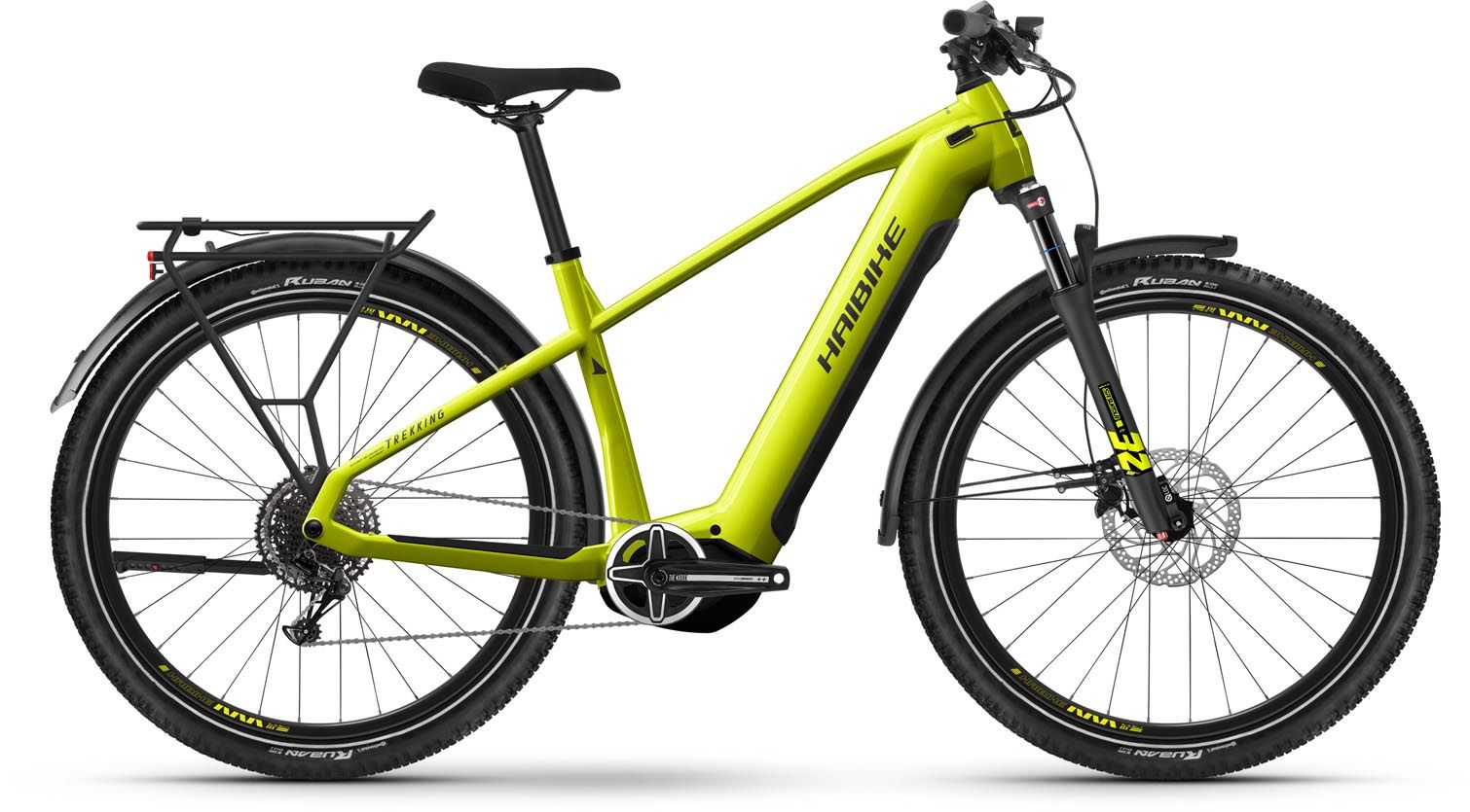 Haibike Trekking 5 lime / black gloss